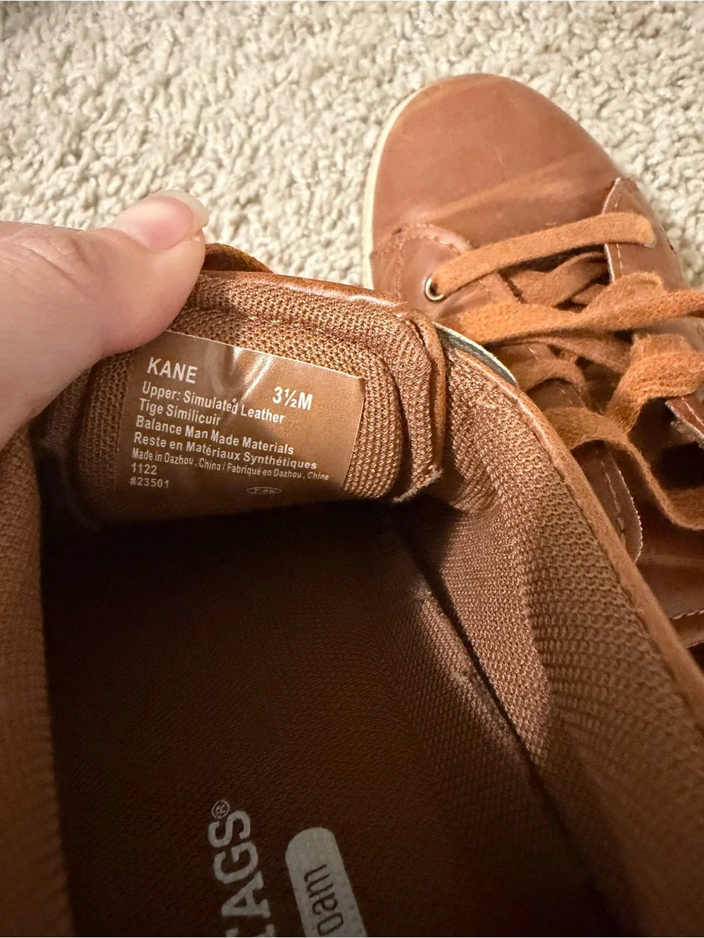 Boys’ Leather Sneakers